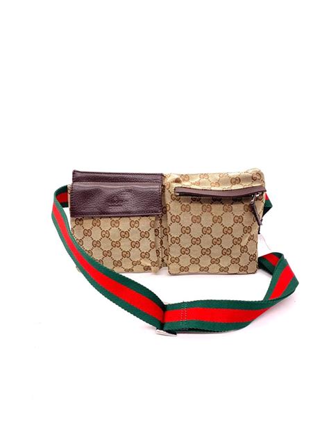 cangureras para hombre gucci|bolso Gucci riñonera mujer.